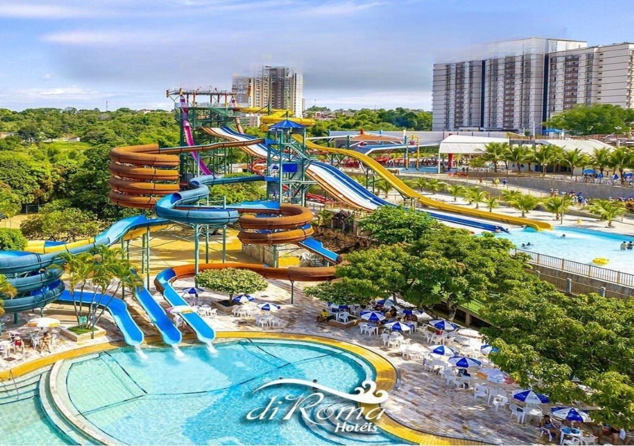 Villas Diroma Com Um Dia No Acqua Park, Splash E Slide Калдас Новас Екстериор снимка